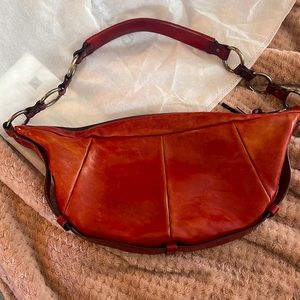 Yves Saint Laurent Bag Red Leather